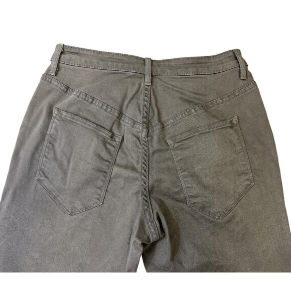 Helmut Lang Slouchy Skinny Pants Gray Cropped Women's sz 27 - Picture 6 of 16